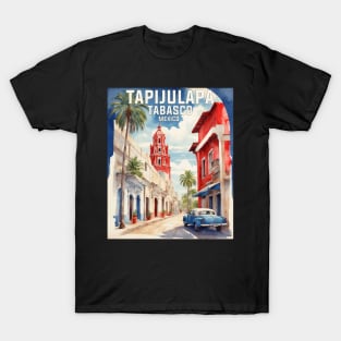 Tapijulapa Tabasco Mexico Vintage Tourism Travel T-Shirt